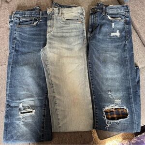 3 pairs of Old Navy jeans